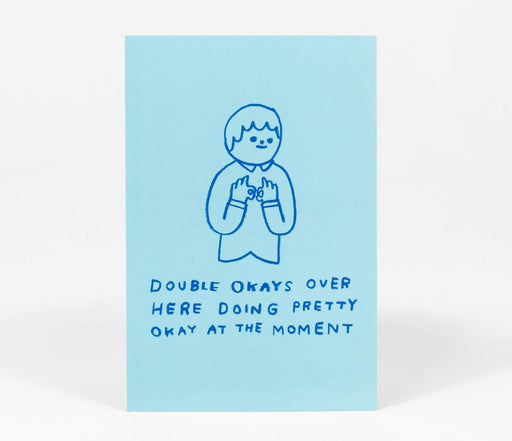 Double Okays Over Here Postcard, Hiller Goodspeed