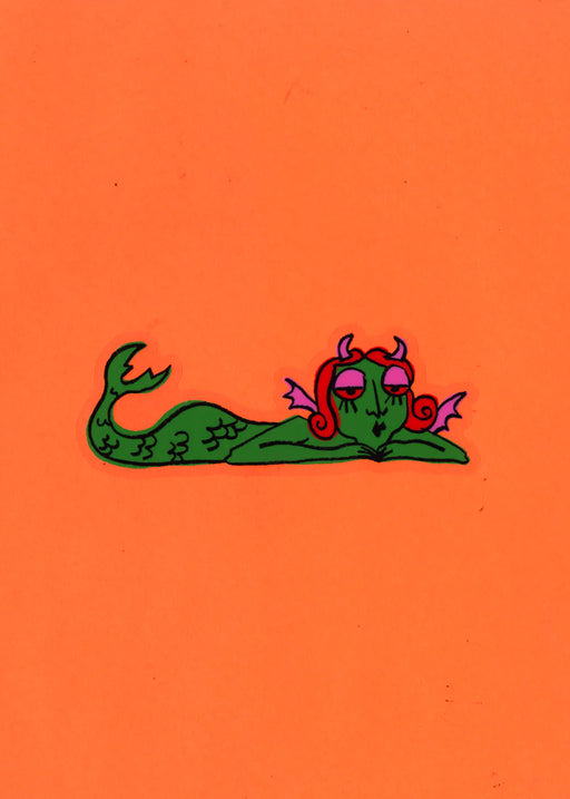 Mermaid Goblina Sticker
