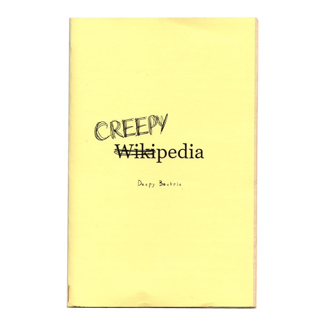 Creepypedia by Despy Boutris
