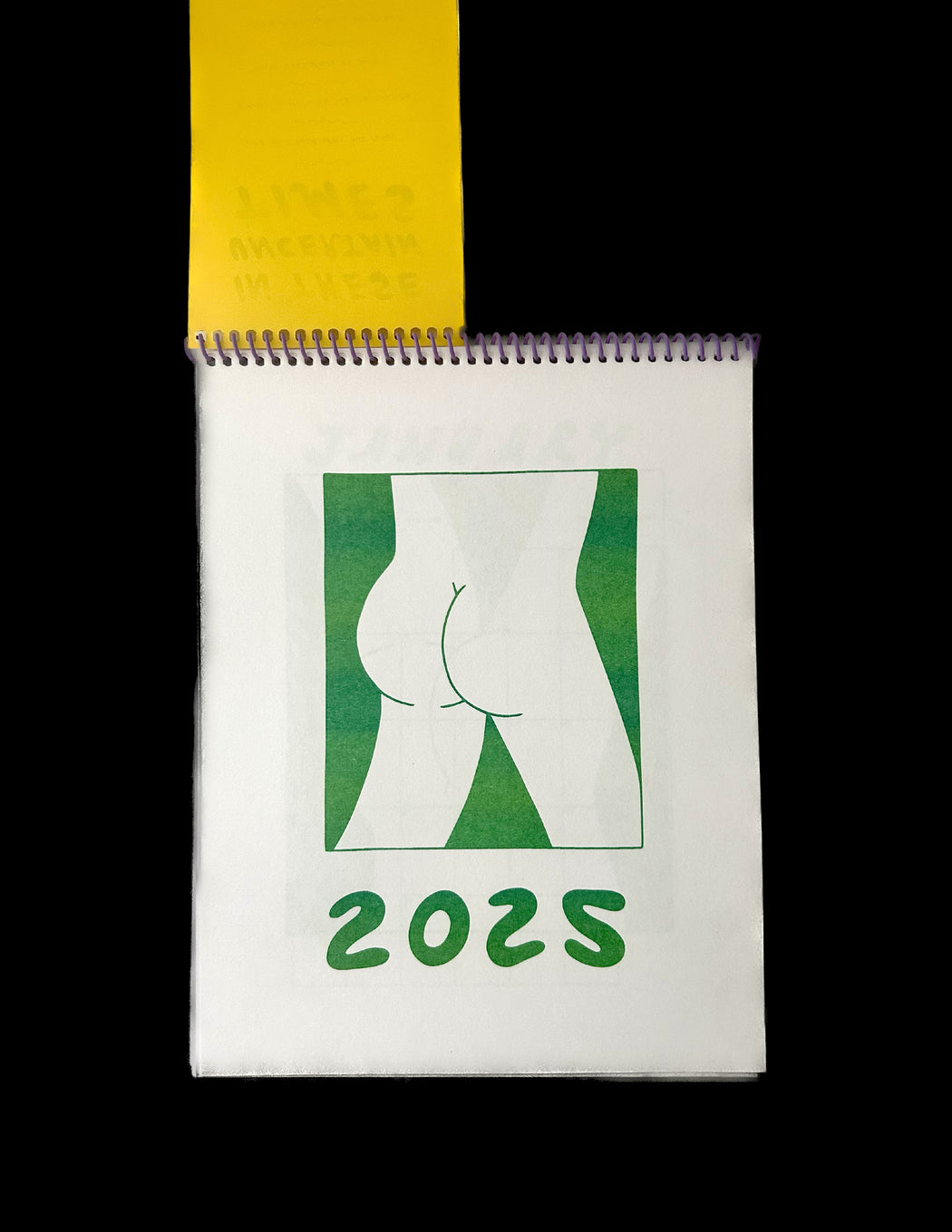 2025 Same Butt Every Month Calendar by Eva Claycomb