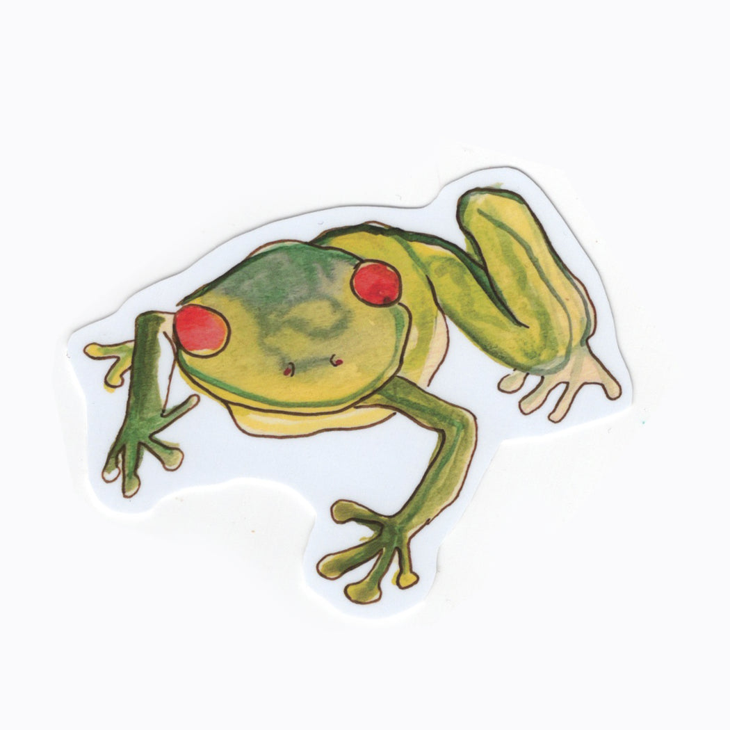 Watercolor Frog Stickers