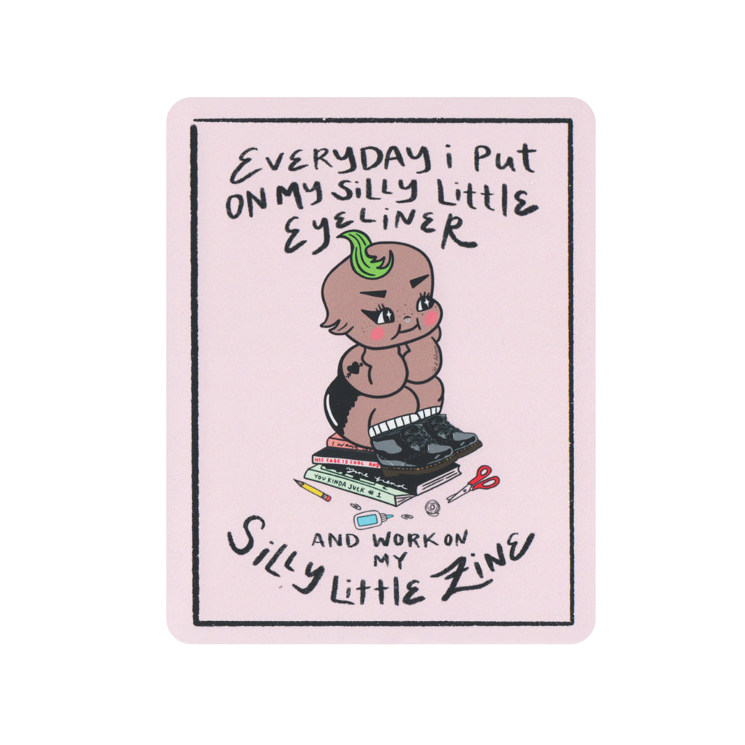 Zine Kewpie Print + Sticker