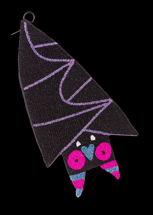 Beaded Hanging Bat Purse, Gentle Thrills