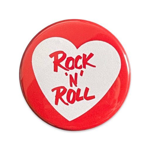 Rock N Roll (I Love) Button - 1.75"